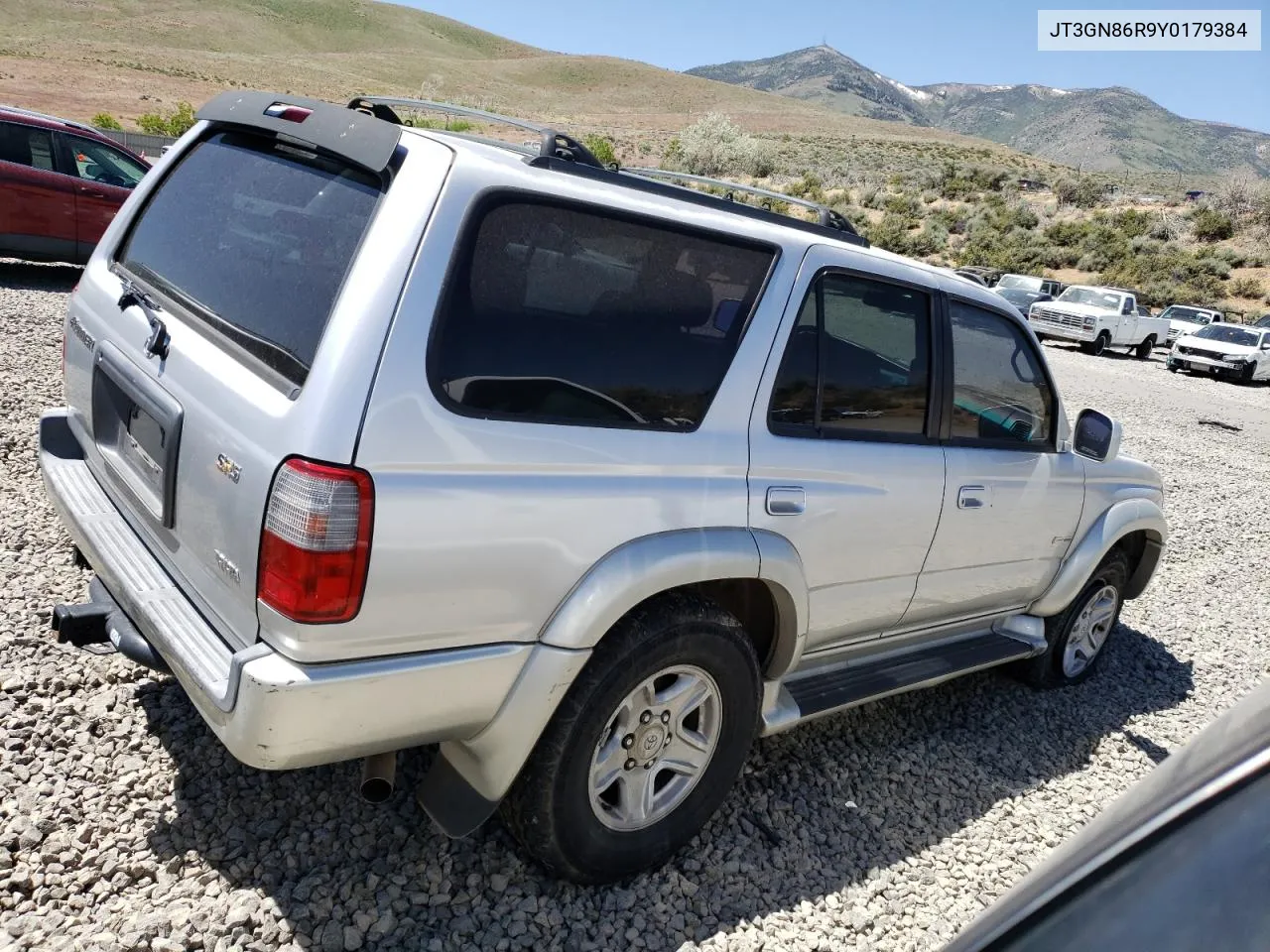 2000 Toyota 4Runner Sr5 VIN: JT3GN86R9Y0179384 Lot: 69792074