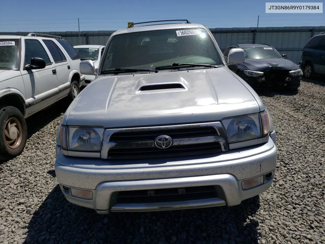 2000 Toyota 4Runner Sr5 VIN: JT3GN86R9Y0179384 Lot: 69792074