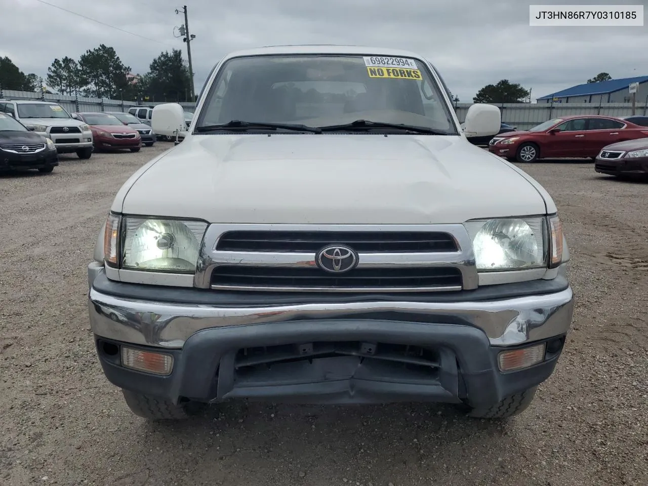 2000 Toyota 4Runner Sr5 VIN: JT3HN86R7Y0310185 Lot: 69822994