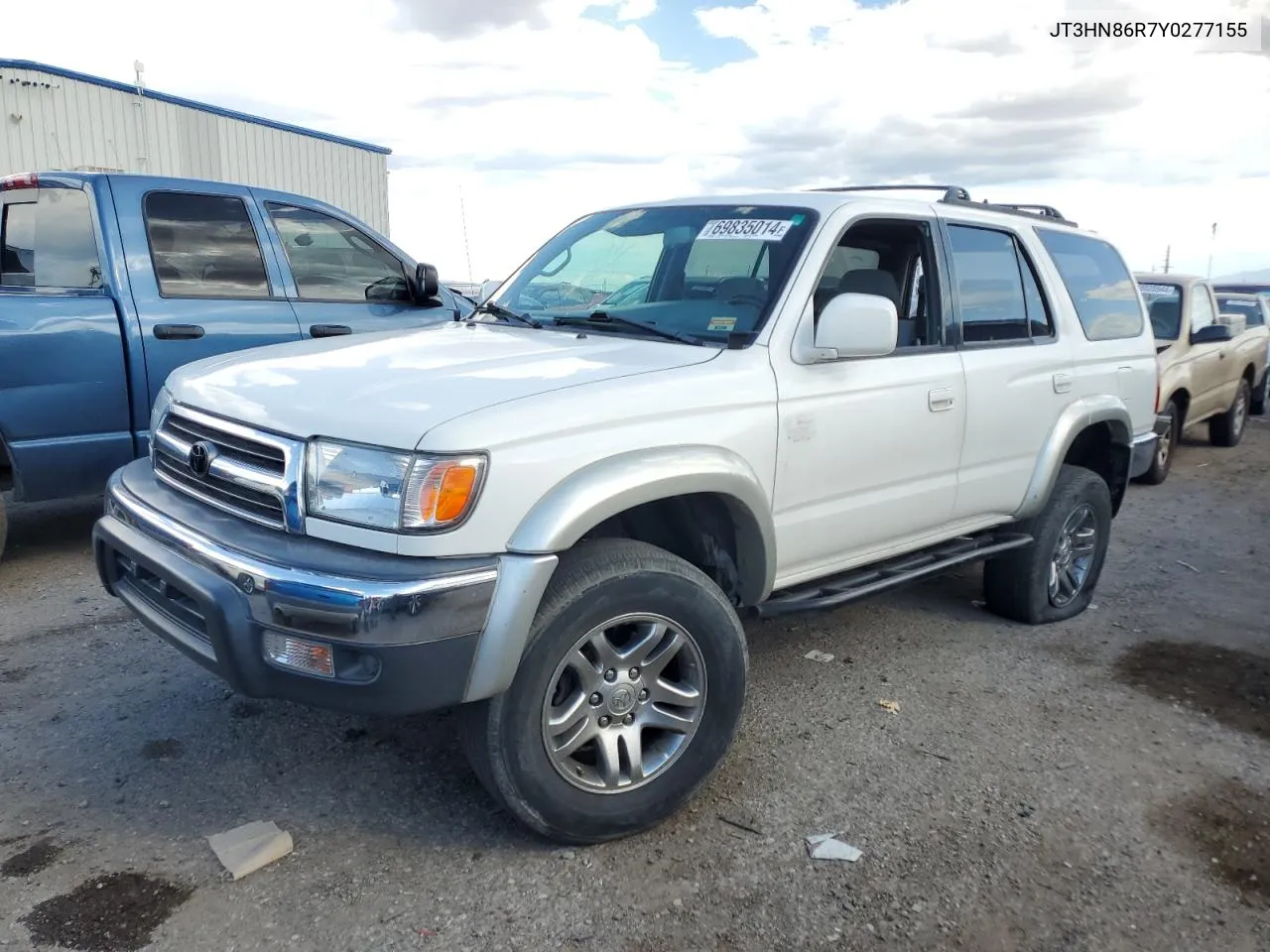 2000 Toyota 4Runner Sr5 VIN: JT3HN86R7Y0277155 Lot: 69835014