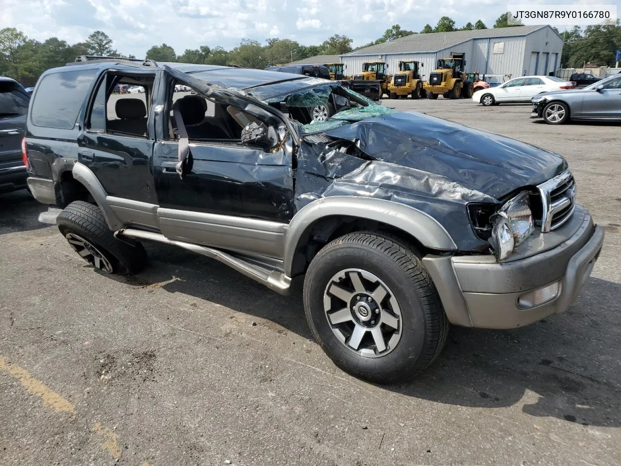 2000 Toyota 4Runner Limited VIN: JT3GN87R9Y0166780 Lot: 69858034