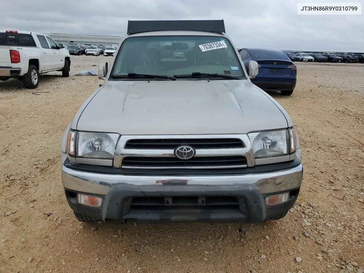 2000 Toyota 4Runner Sr5 VIN: JT3HN86R9Y0310799 Lot: 70387334