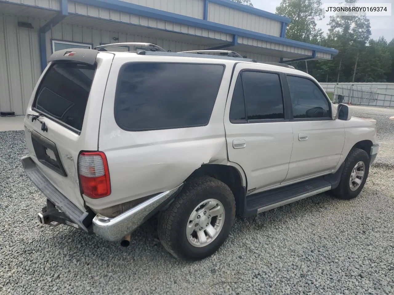 2000 Toyota 4Runner Sr5 VIN: JT3GN86R0Y0169374 Lot: 70387794