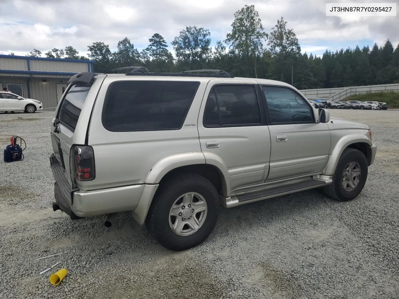 2000 Toyota 4Runner Limited VIN: JT3HN87R7Y0295427 Lot: 70616934