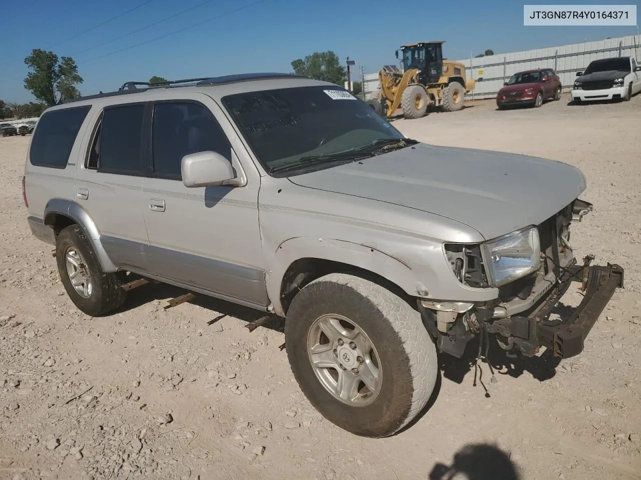 2000 Toyota 4Runner Limited VIN: JT3GN87R4Y0164371 Lot: 71103694