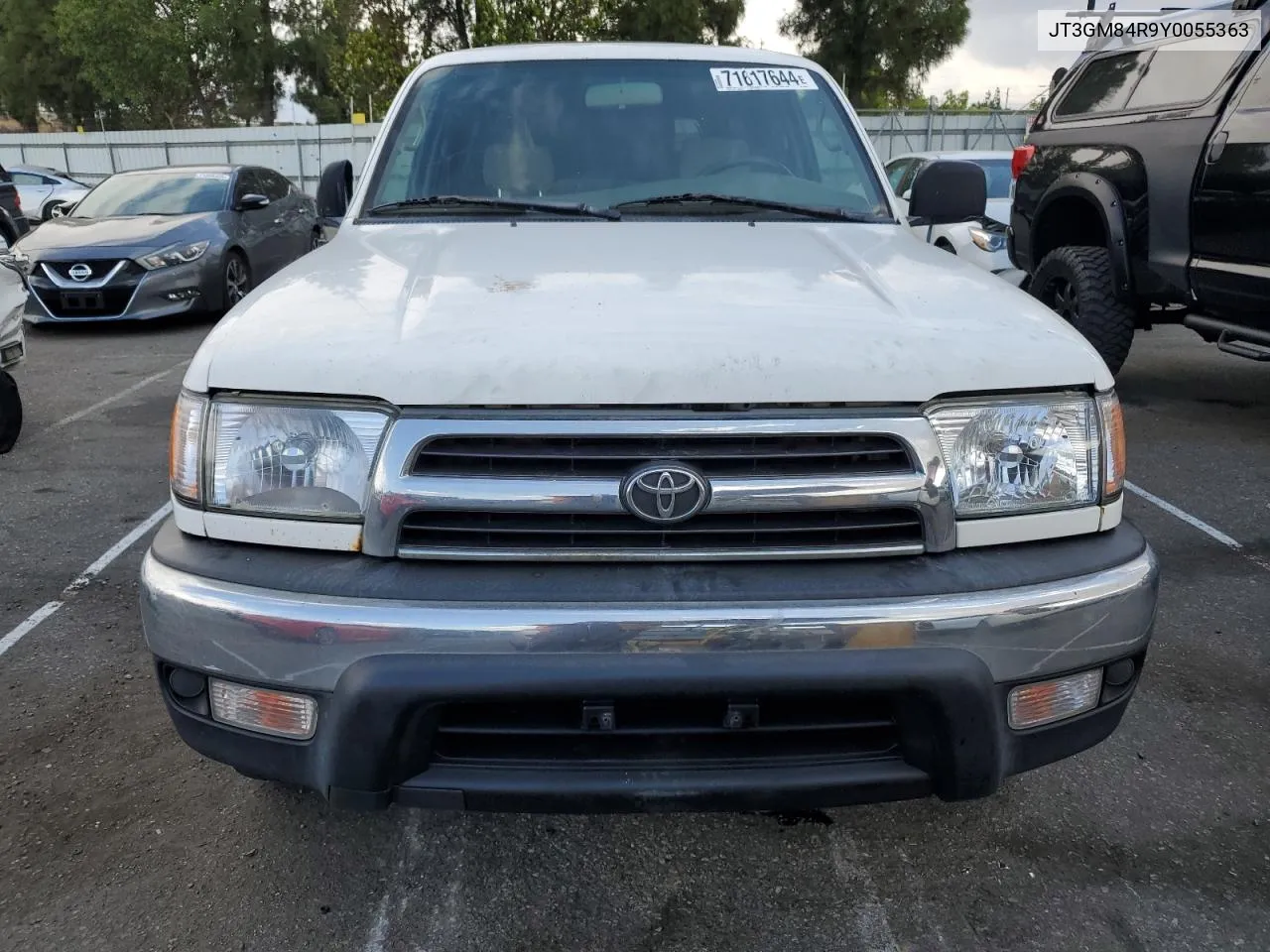 2000 Toyota 4Runner VIN: JT3GM84R9Y0055363 Lot: 71617644