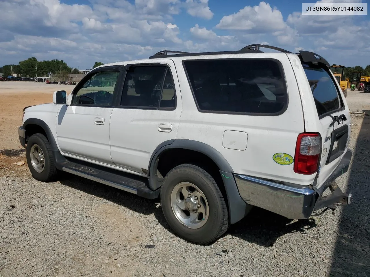 2000 Toyota 4Runner Sr5 VIN: JT3GN86R5Y0144082 Lot: 71630134