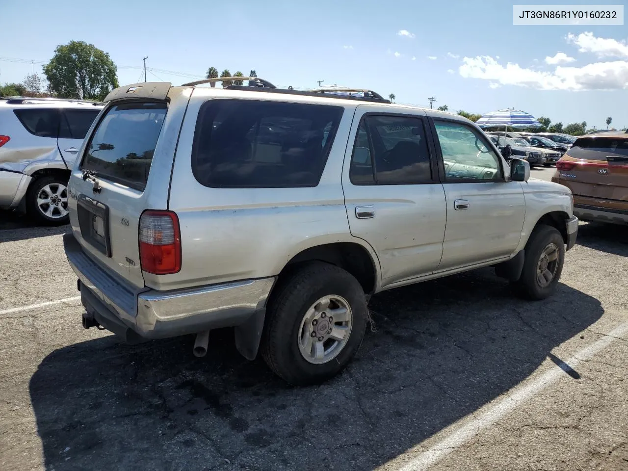 2000 Toyota 4Runner Sr5 VIN: JT3GN86R1Y0160232 Lot: 71839094