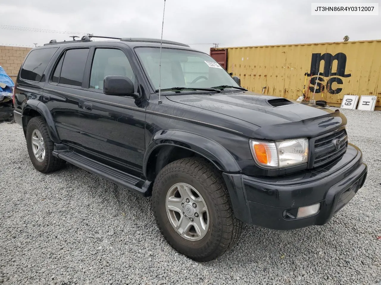 2000 Toyota 4Runner Sr5 VIN: JT3HN86R4Y0312007 Lot: 72567154