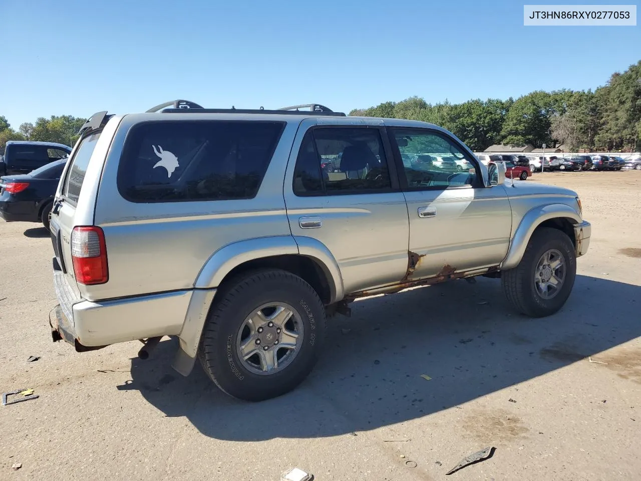 2000 Toyota 4Runner Sr5 VIN: JT3HN86RXY0277053 Lot: 72585554