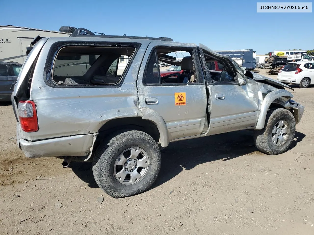 2000 Toyota 4Runner Limited VIN: JT3HN87R2Y0266546 Lot: 73163764