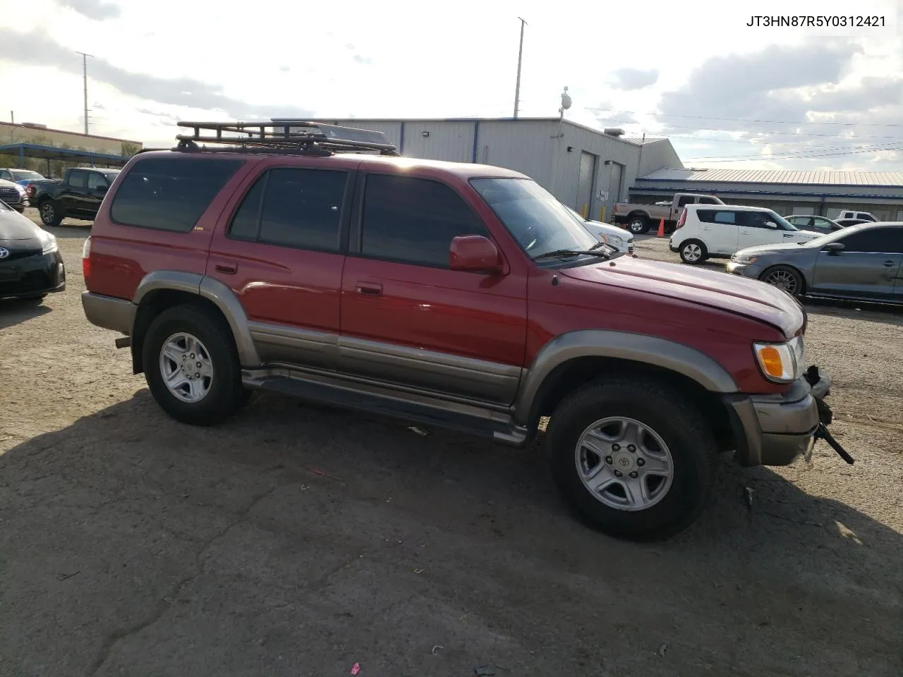 2000 Toyota 4Runner Limited VIN: JT3HN87R5Y0312421 Lot: 73205674