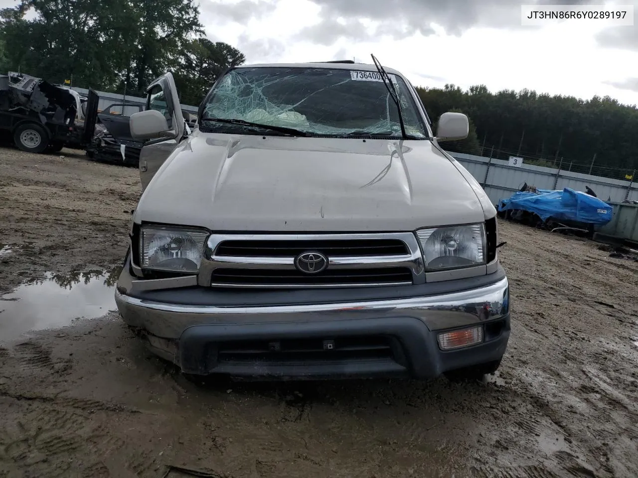 2000 Toyota 4Runner Sr5 VIN: JT3HN86R6Y0289197 Lot: 73640024