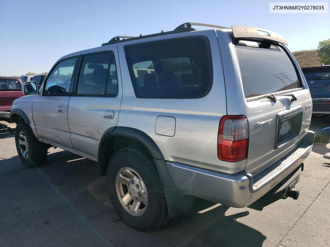 2000 Toyota 4Runner Sr5 VIN: JT3HN86R2Y0278035 Lot: 73775844