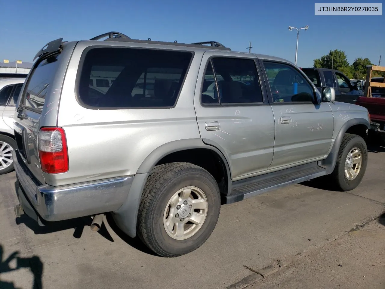 2000 Toyota 4Runner Sr5 VIN: JT3HN86R2Y0278035 Lot: 73775844