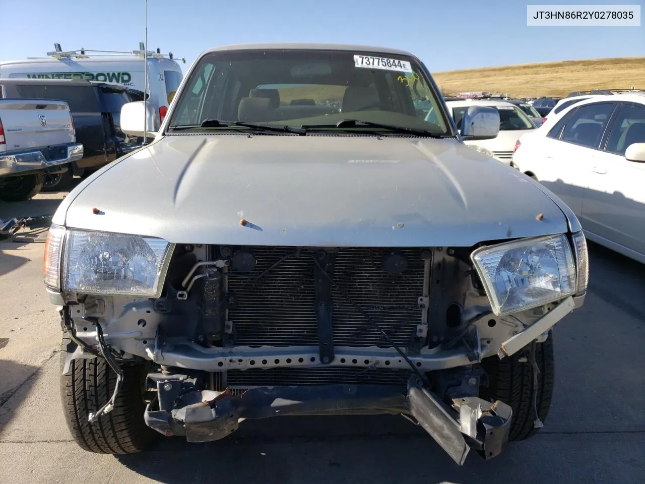 2000 Toyota 4Runner Sr5 VIN: JT3HN86R2Y0278035 Lot: 73775844