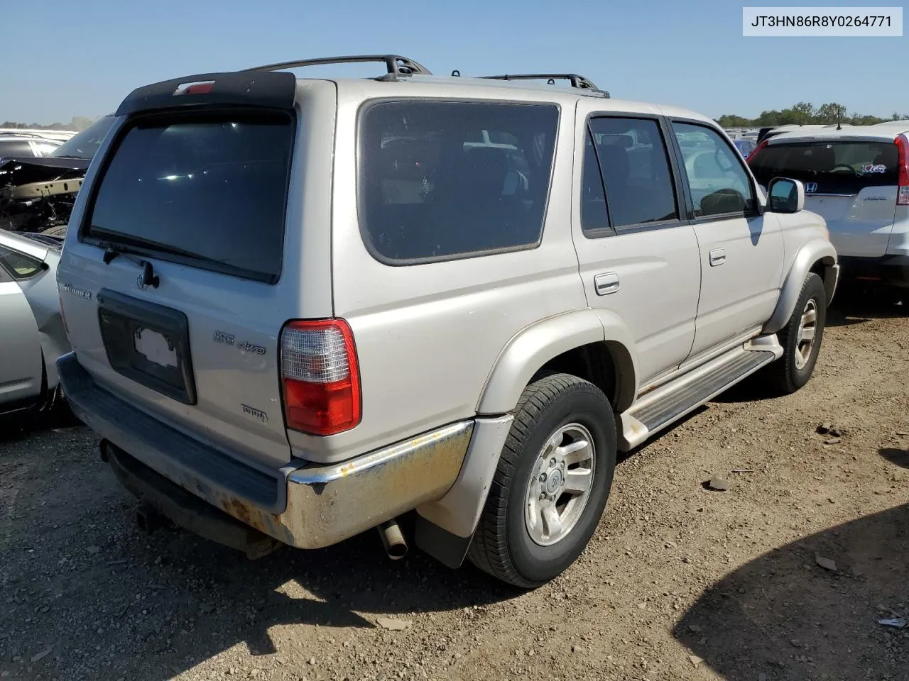 2000 Toyota 4Runner Sr5 VIN: JT3HN86R8Y0264771 Lot: 73993384