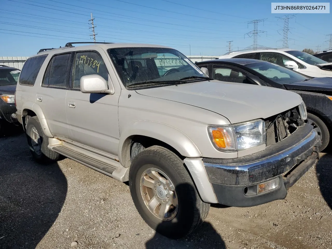 2000 Toyota 4Runner Sr5 VIN: JT3HN86R8Y0264771 Lot: 73993384