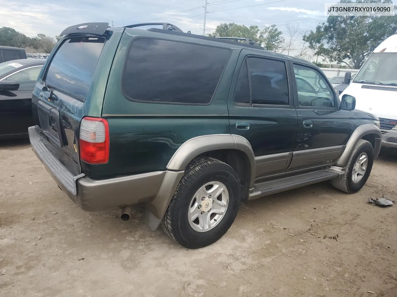 2000 Toyota 4Runner Limited VIN: JT3GN87RXY0169090 Lot: 74299174