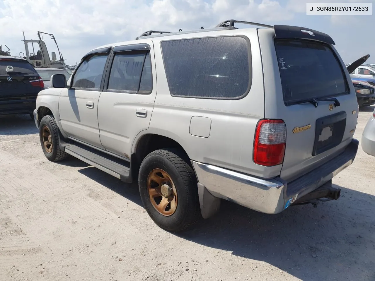 2000 Toyota 4Runner Sr5 VIN: JT3GN86R2Y0172633 Lot: 74619994