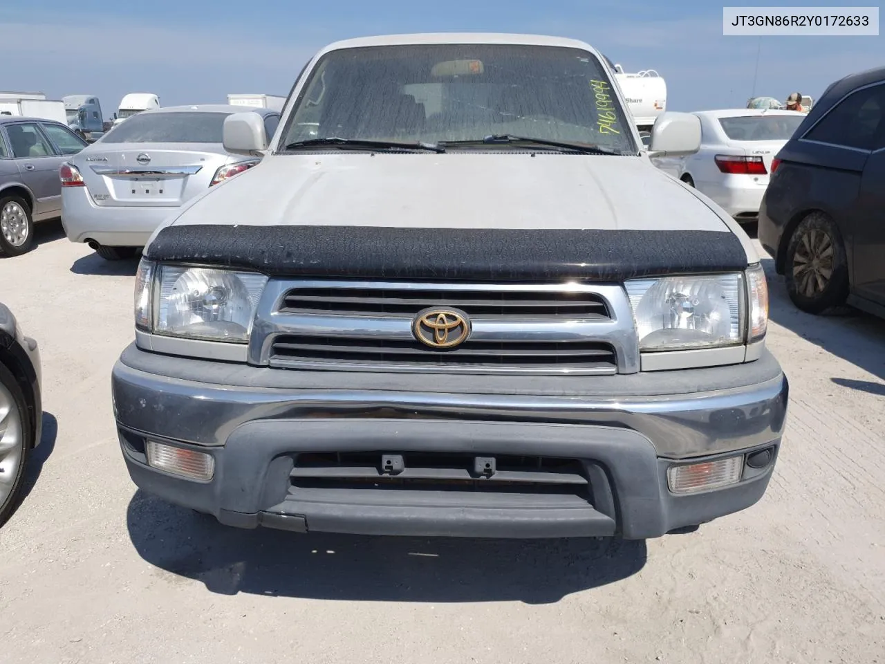 2000 Toyota 4Runner Sr5 VIN: JT3GN86R2Y0172633 Lot: 74619994