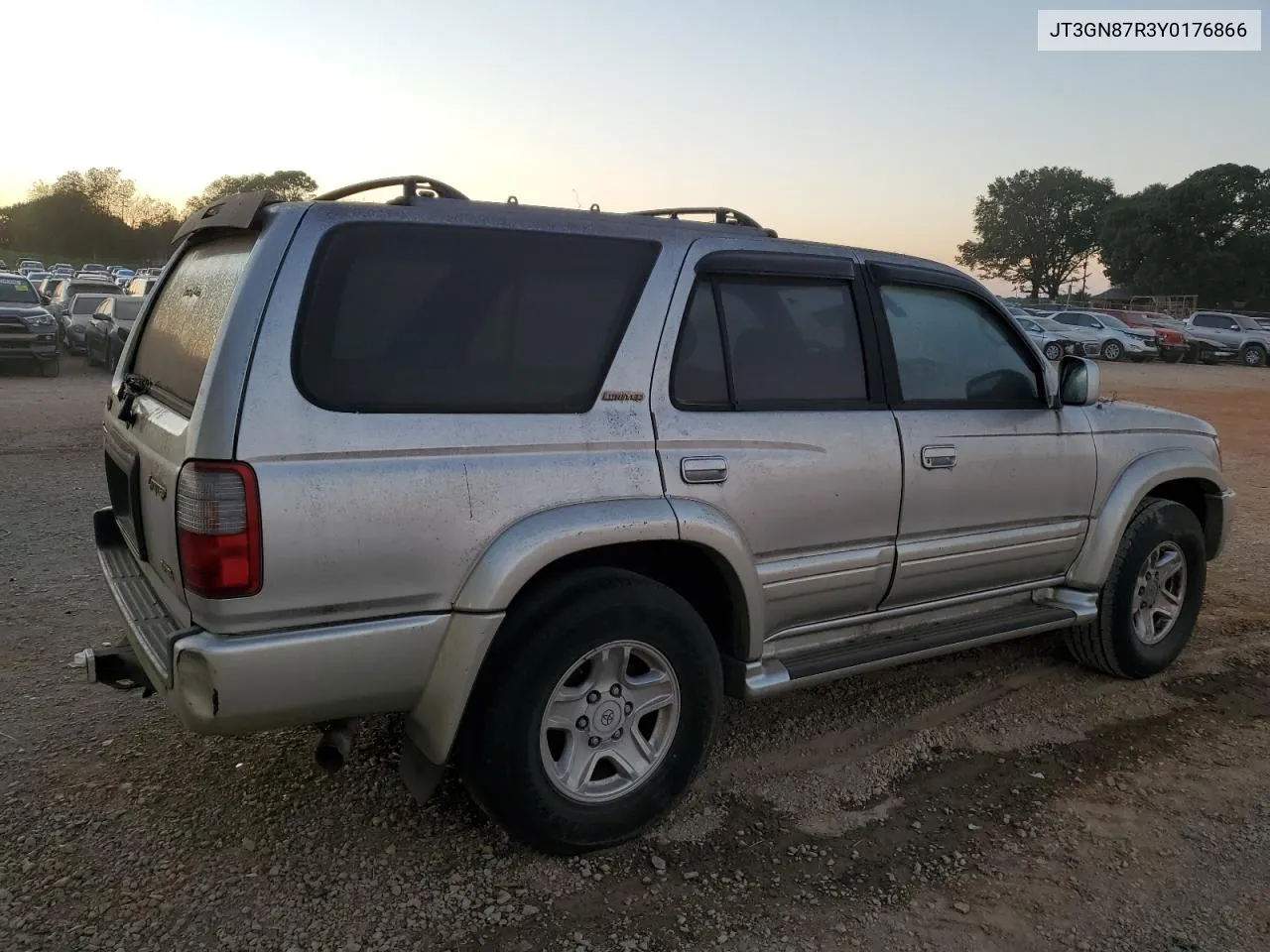 2000 Toyota 4Runner Limited VIN: JT3GN87R3Y0176866 Lot: 74898934