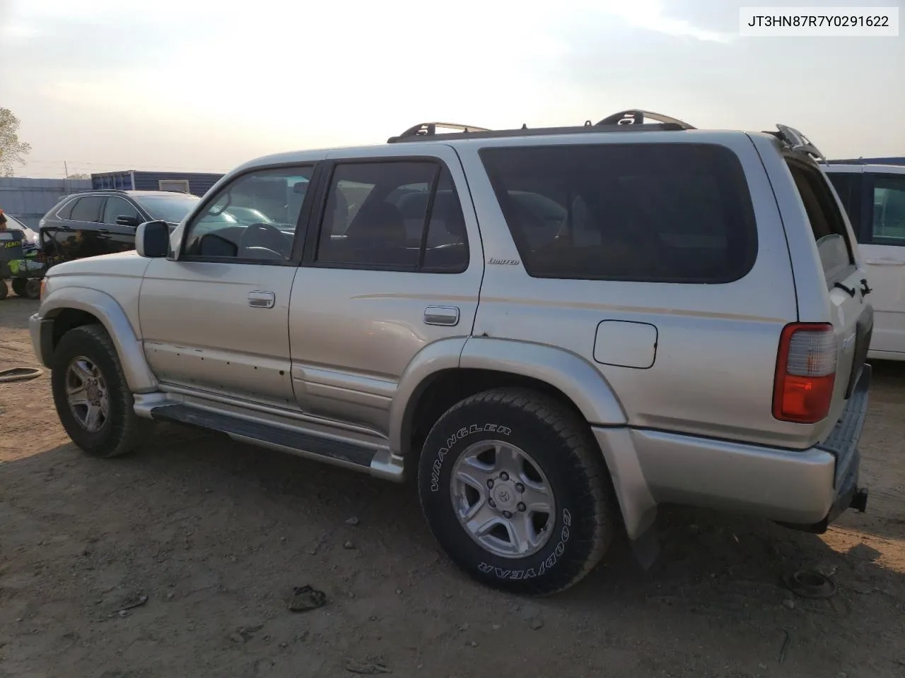 2000 Toyota 4Runner Limited VIN: JT3HN87R7Y0291622 Lot: 75407404