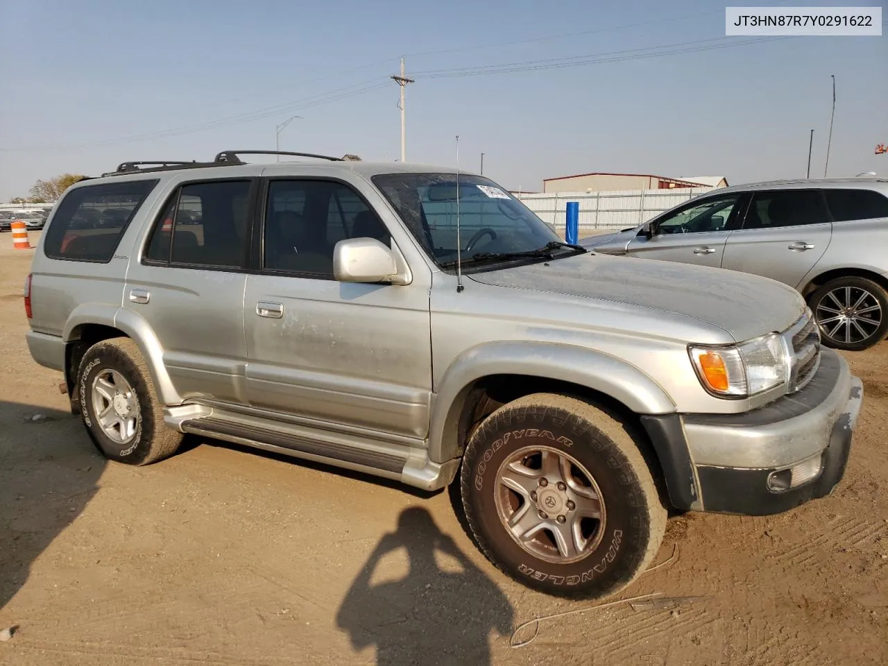 2000 Toyota 4Runner Limited VIN: JT3HN87R7Y0291622 Lot: 75407404