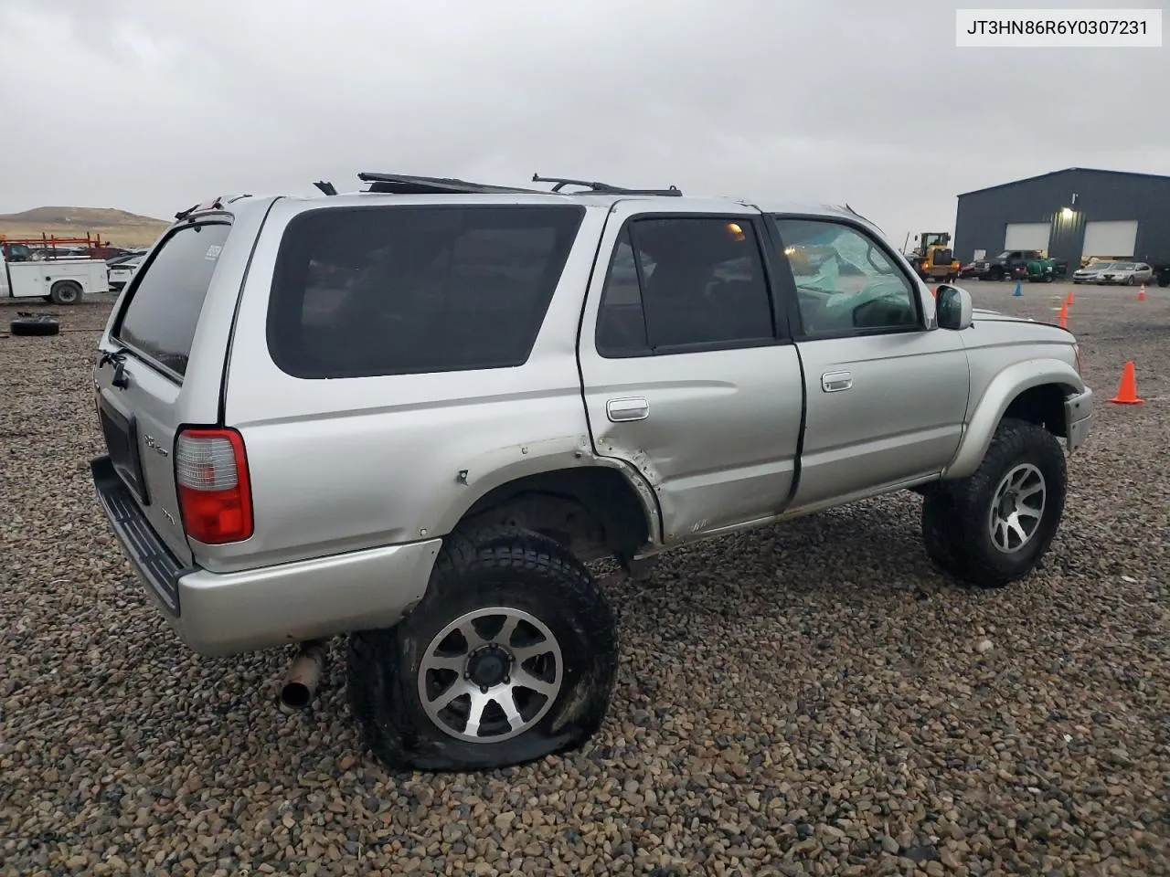 2000 Toyota 4Runner Sr5 VIN: JT3HN86R6Y0307231 Lot: 75744604