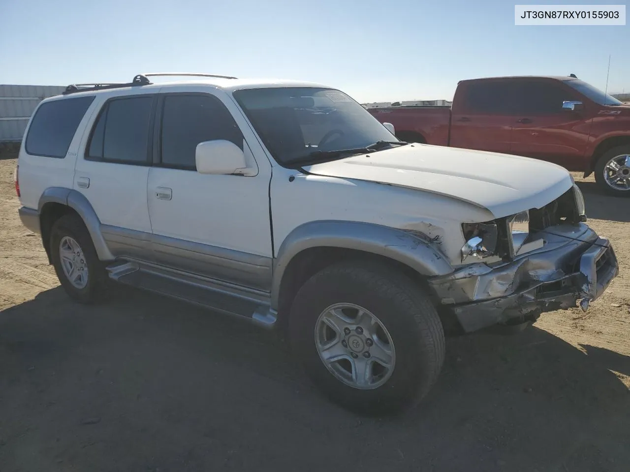 2000 Toyota 4Runner Limited VIN: JT3GN87RXY0155903 Lot: 76729084