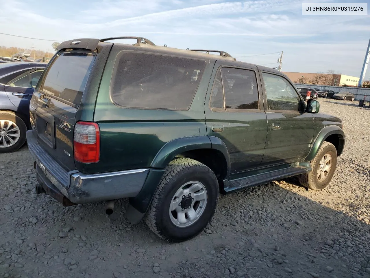 2000 Toyota 4Runner Sr5 VIN: JT3HN86R0Y0319276 Lot: 77446794