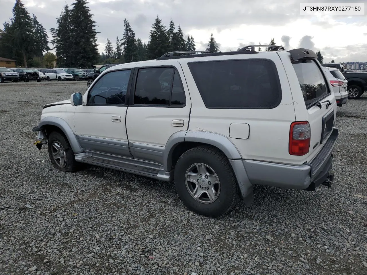 2000 Toyota 4Runner Limited VIN: JT3HN87RXY0277150 Lot: 77575304