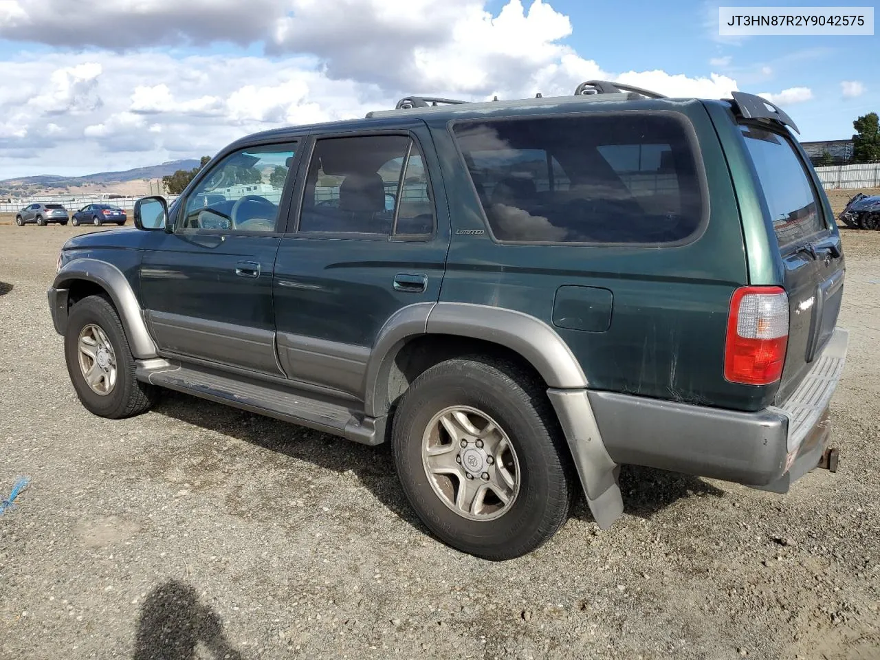 2000 Toyota 4Runner Limited VIN: JT3HN87R2Y9042575 Lot: 78499314