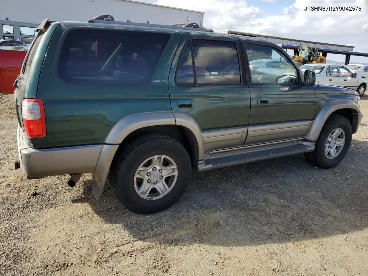 2000 Toyota 4Runner Limited VIN: JT3HN87R2Y9042575 Lot: 78499314