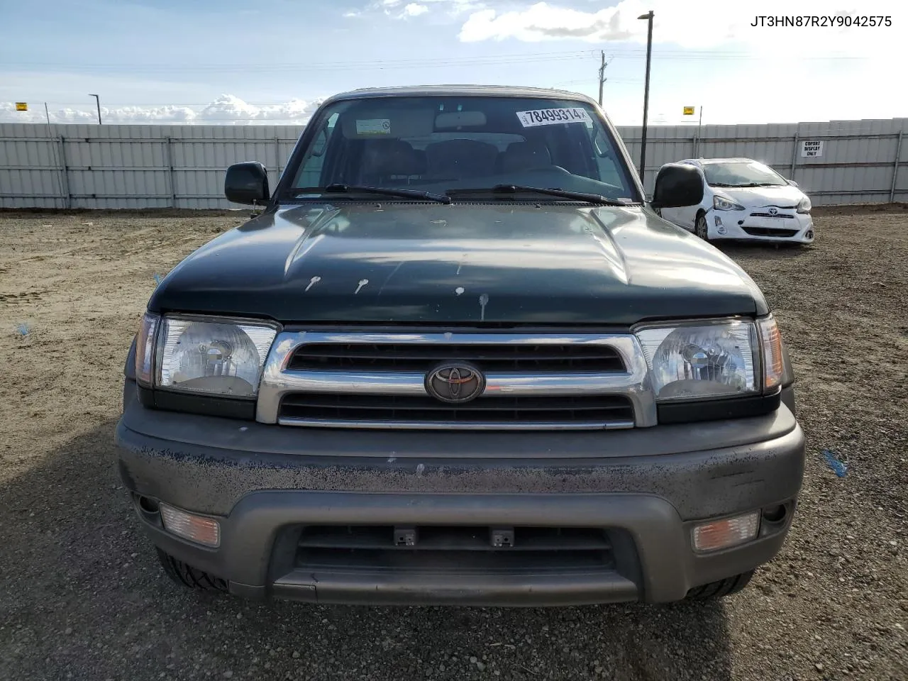 2000 Toyota 4Runner Limited VIN: JT3HN87R2Y9042575 Lot: 78499314