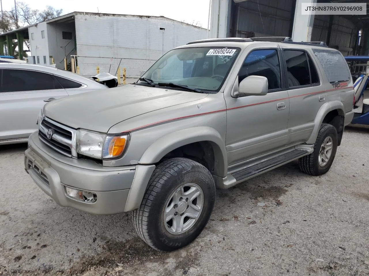 2000 Toyota 4Runner Limited VIN: JT3HN87R6Y0296908 Lot: 78509244