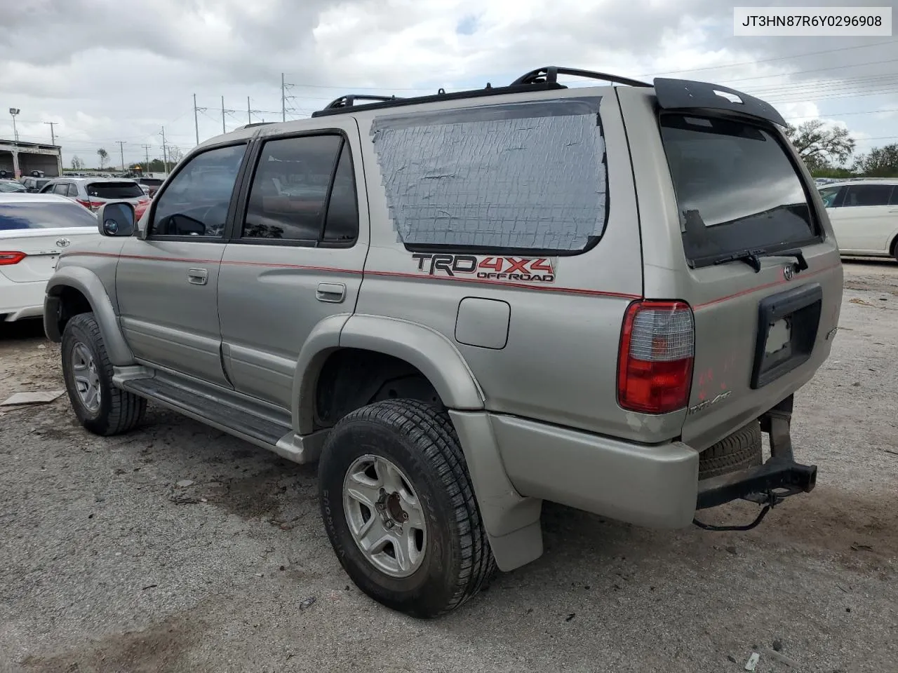 2000 Toyota 4Runner Limited VIN: JT3HN87R6Y0296908 Lot: 78509244