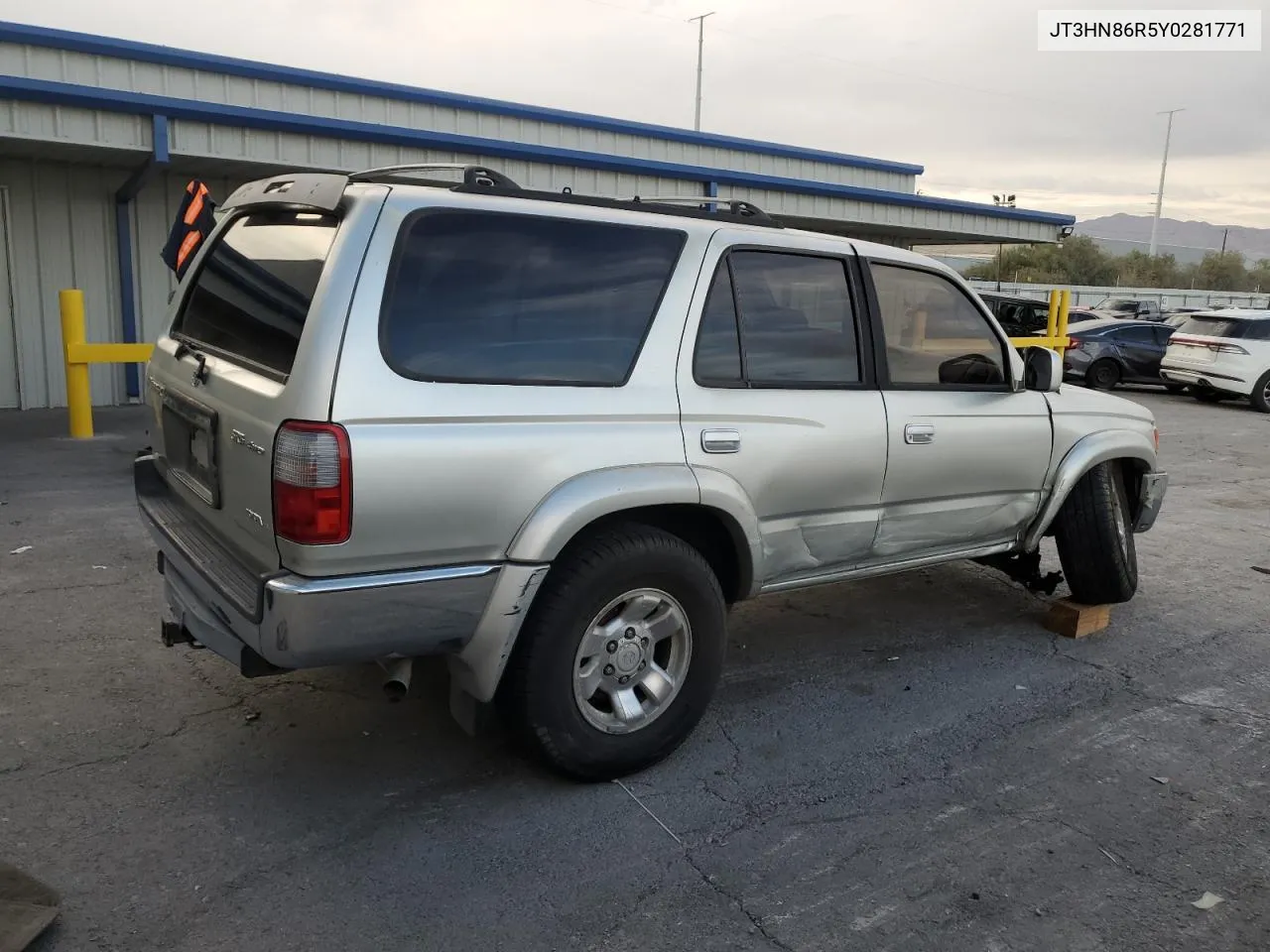 2000 Toyota 4Runner Sr5 VIN: JT3HN86R5Y0281771 Lot: 78541954