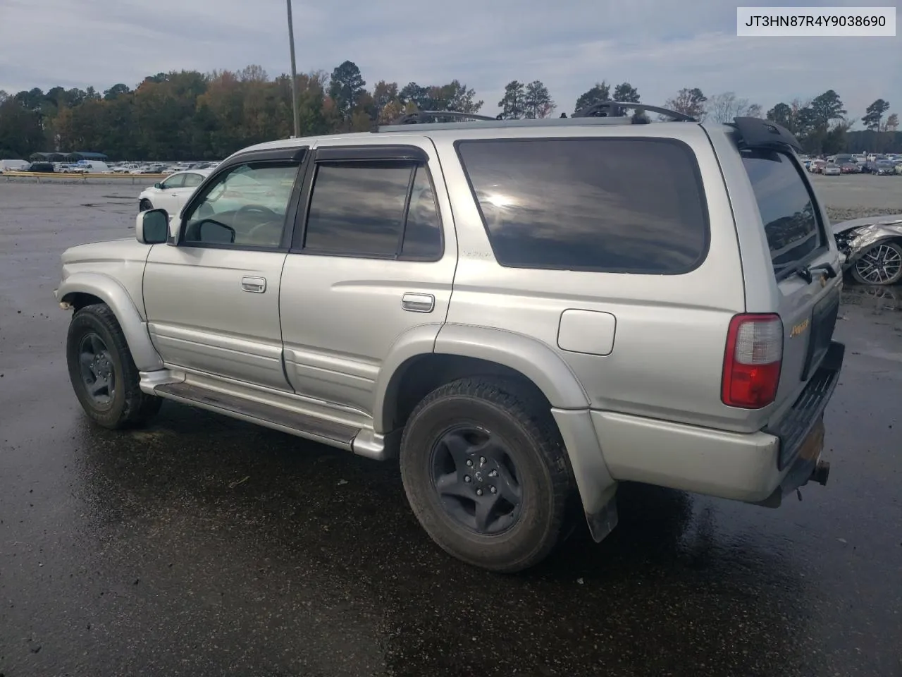 2000 Toyota 4Runner Limited VIN: JT3HN87R4Y9038690 Lot: 79513924