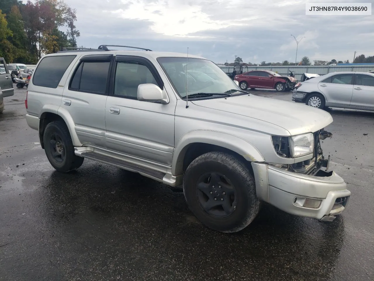 2000 Toyota 4Runner Limited VIN: JT3HN87R4Y9038690 Lot: 79513924