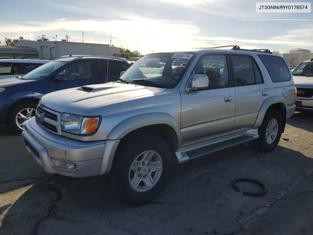 2000 Toyota 4Runner Sr5 VIN: JT3GN86R9Y0178574 Lot: 80506114