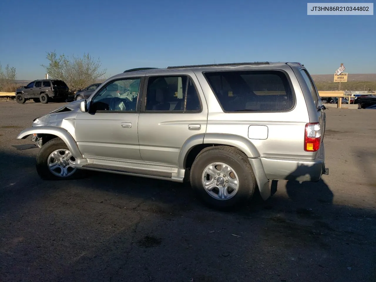 2001 Toyota 4Runner Sr5 VIN: JT3HN86R210344802 Lot: 47932904