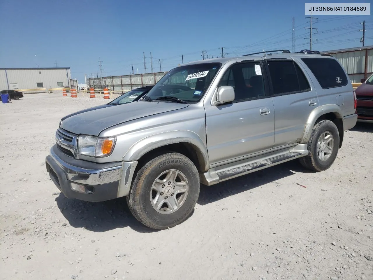 2001 Toyota 4Runner Sr5 VIN: JT3GN86R410184689 Lot: 53482694