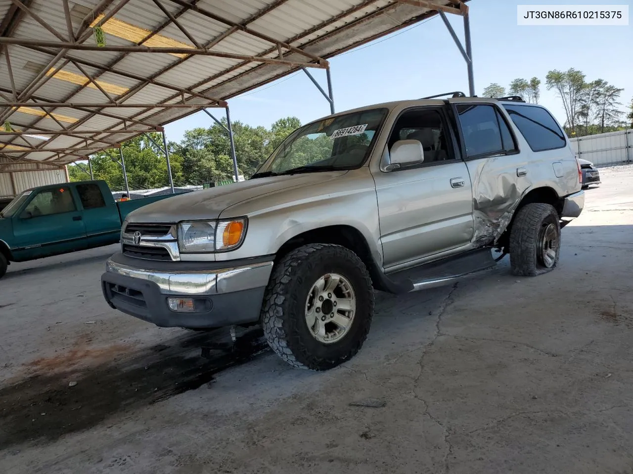 2001 Toyota 4Runner Sr5 VIN: JT3GN86R610215375 Lot: 66914284