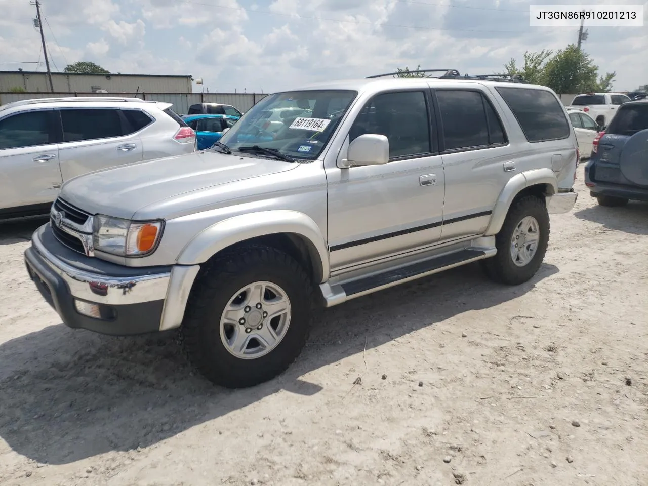 2001 Toyota 4Runner Sr5 VIN: JT3GN86R910201213 Lot: 68119164