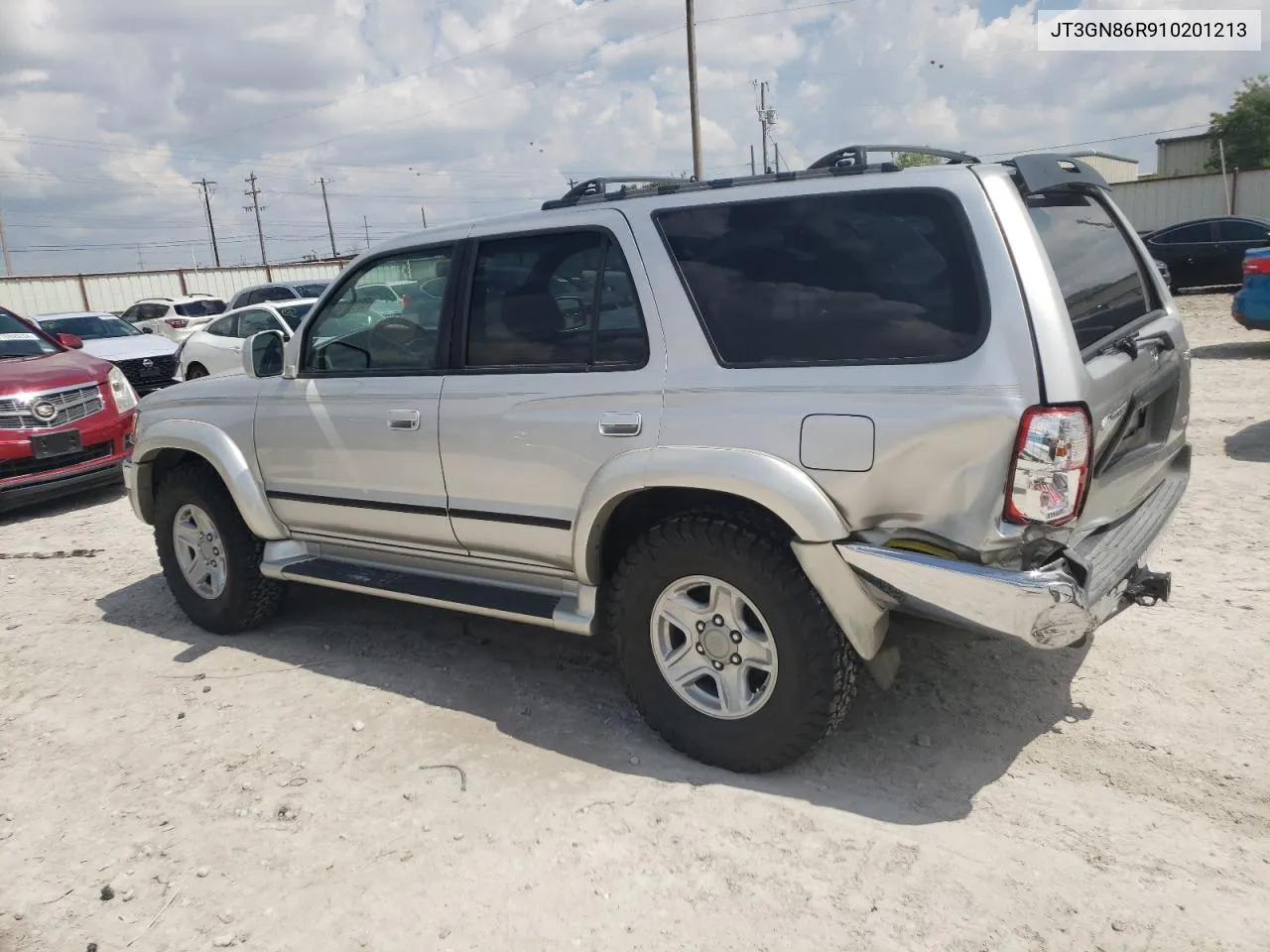 2001 Toyota 4Runner Sr5 VIN: JT3GN86R910201213 Lot: 68119164