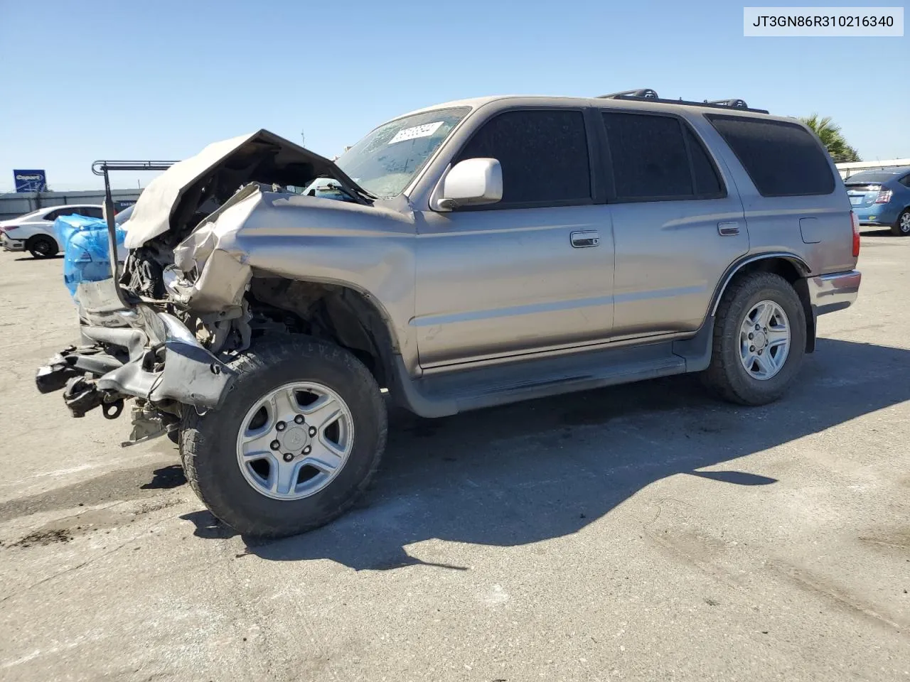 2001 Toyota 4Runner Sr5 VIN: JT3GN86R310216340 Lot: 68133544