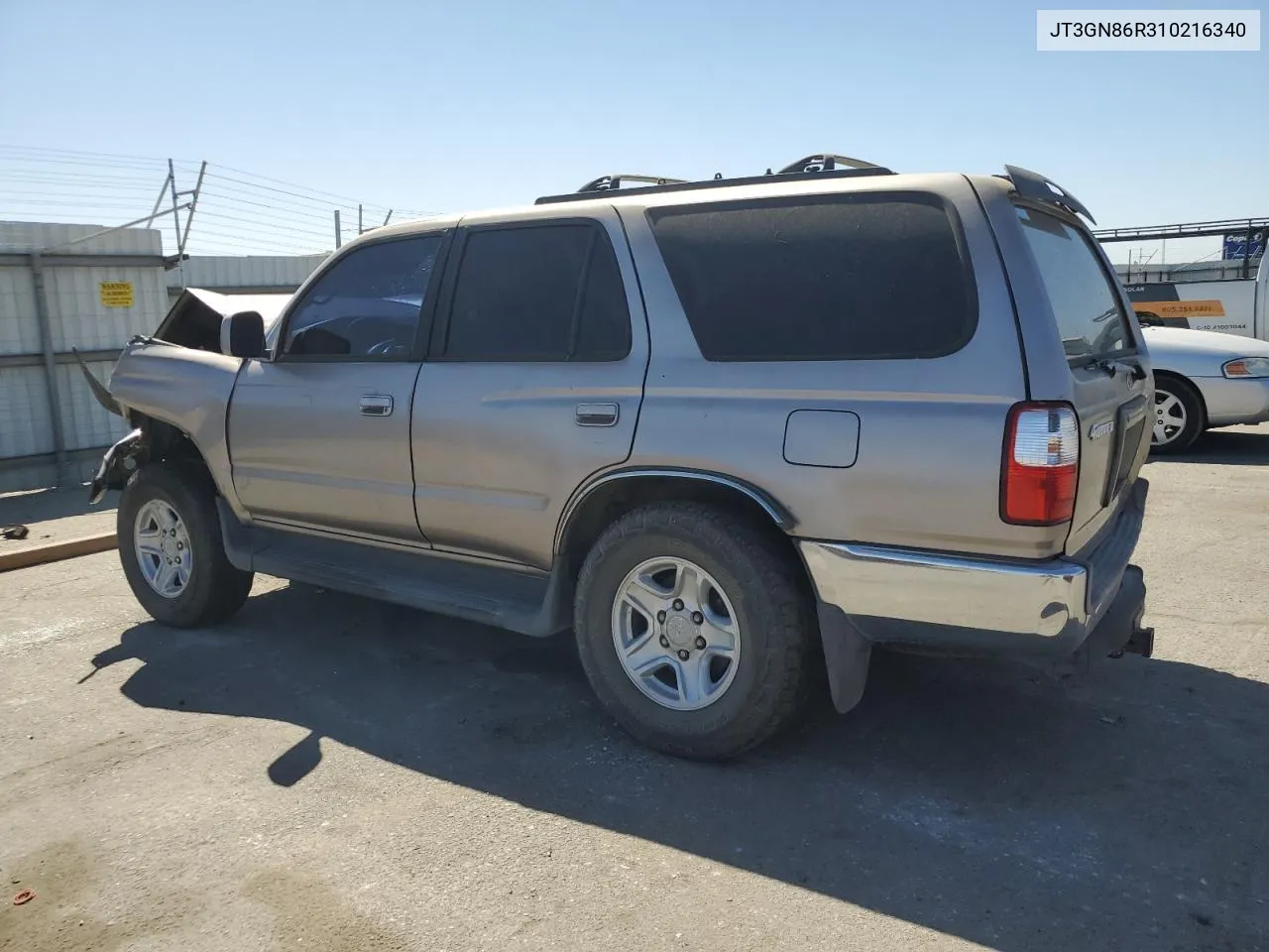 2001 Toyota 4Runner Sr5 VIN: JT3GN86R310216340 Lot: 68133544