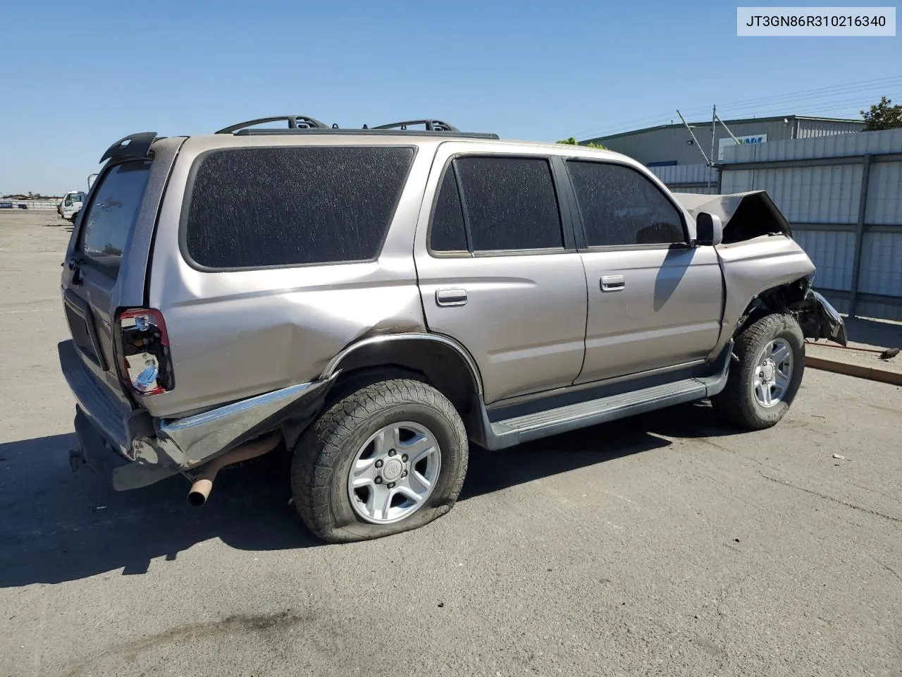 2001 Toyota 4Runner Sr5 VIN: JT3GN86R310216340 Lot: 68133544