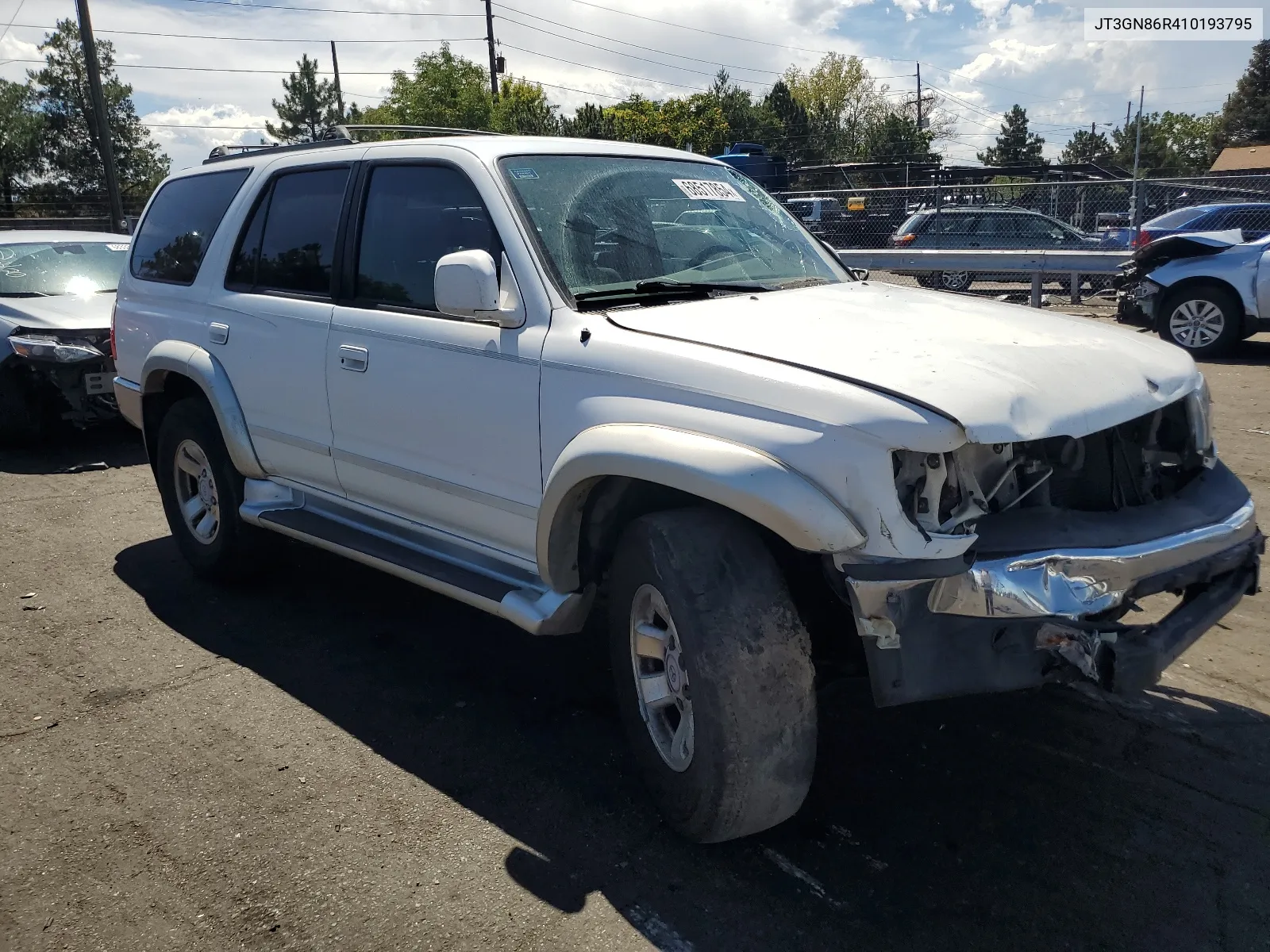 2001 Toyota 4Runner Sr5 VIN: JT3GN86R410193795 Lot: 68517854